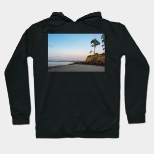 Beverly MA Rice Beach Sunrise Cliff Tree Hoodie